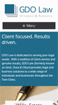 Mobile Screenshot of gdolaw.com